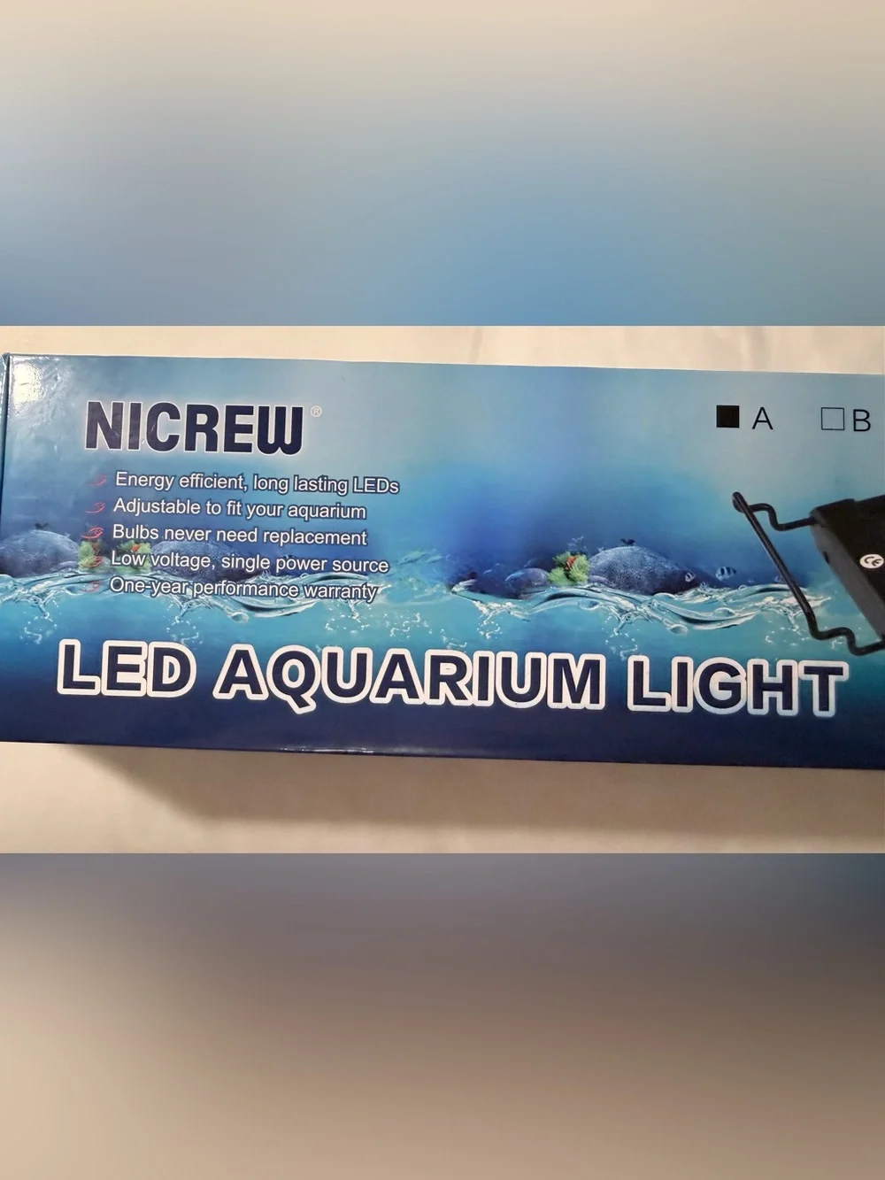 Nicrew LED Aquarium Light - Energy Efficient Tank Lighting
